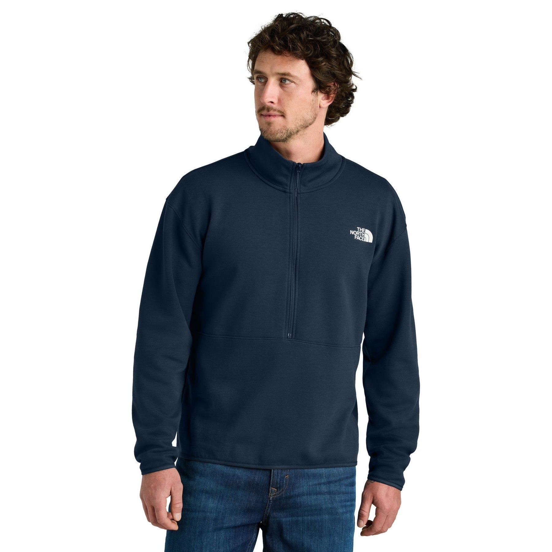 The North Face-The North Face® Double-Knit 1/2-Zip Fleece NF0A8C5G-MedTech-4